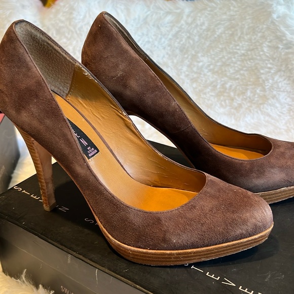 Steven by Steve Madden Lemore brown suede heel option 3 pairs - Picture 4 of 13